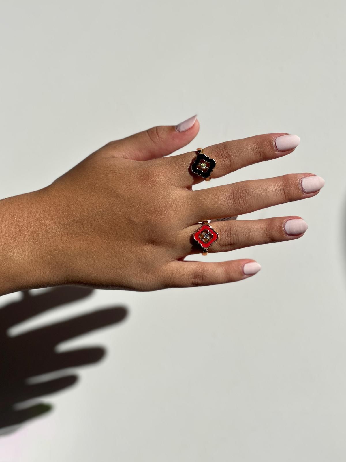 Andalusia Enamel Ring