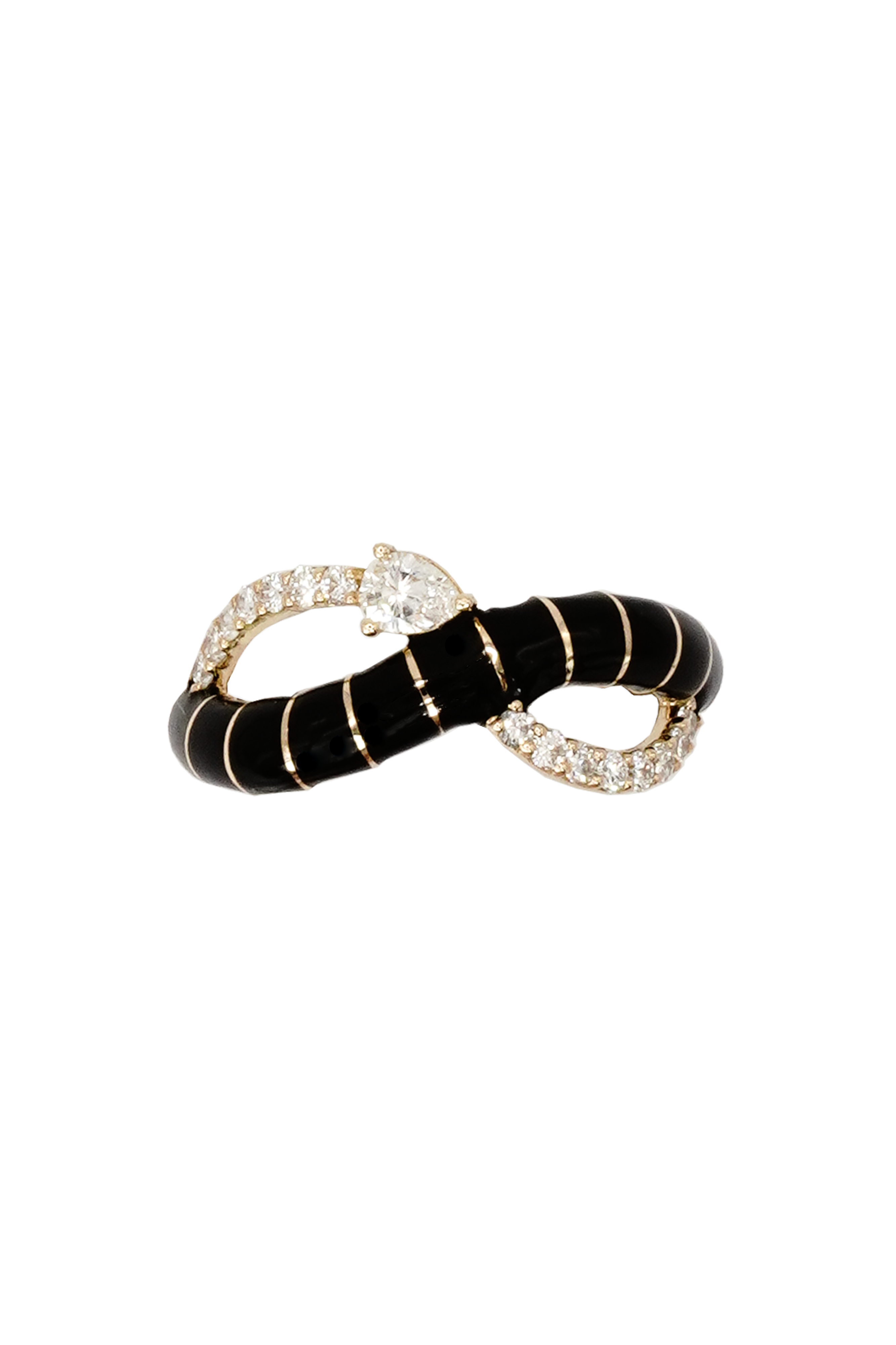 Medusa Enamel Ring
