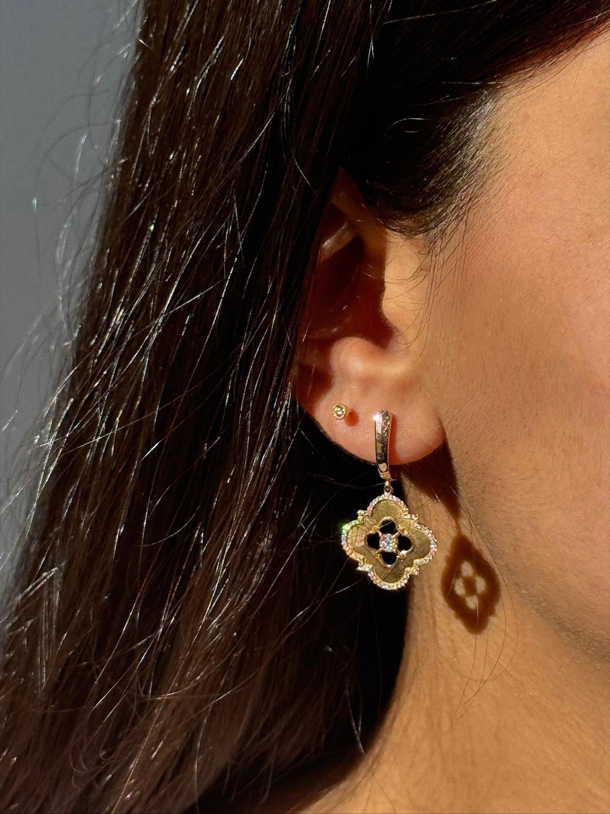 Andalusia Hanging Frame Earrings