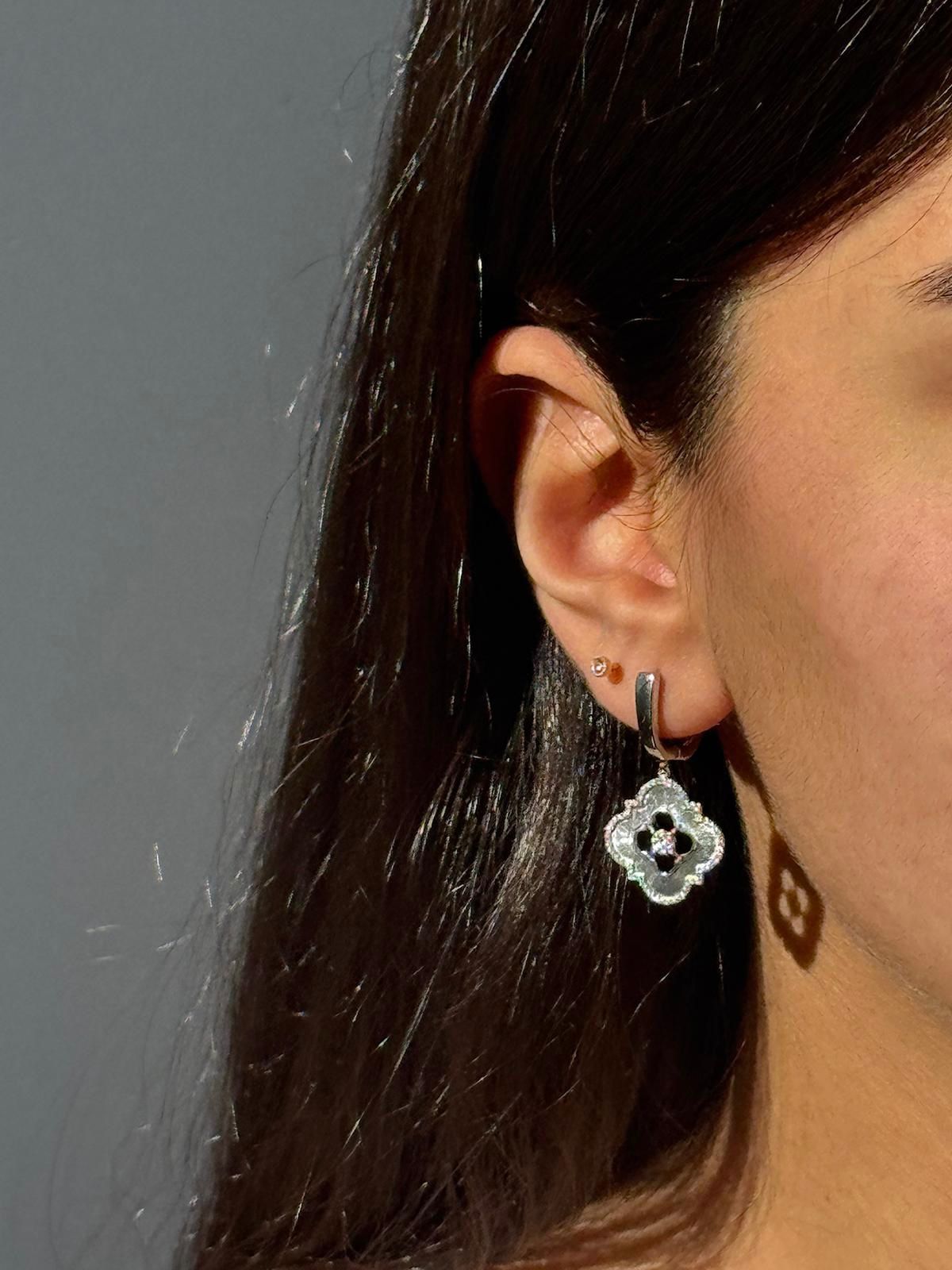 Andalusia Hanging Frame Earrings